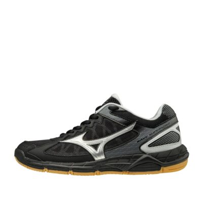 Tenis Mizuno Wave Supersonic negro plata