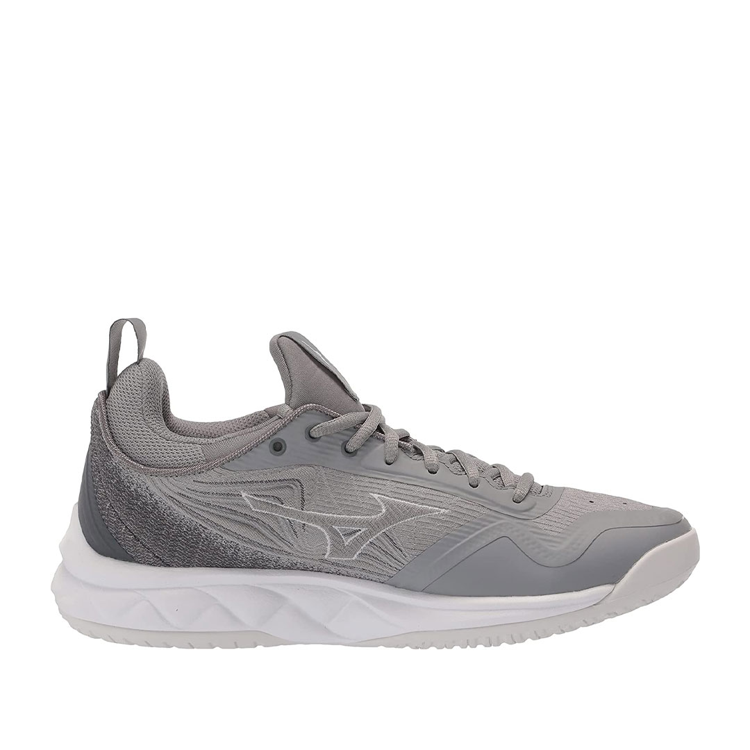 tenis de voleibol mizuno wave luminous 2 gris
