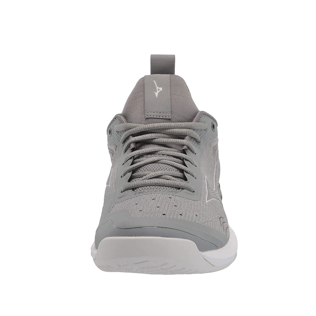 tenis de voleibol mizuno wave luminous 2 gris
