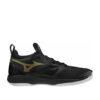 Tenis Mizuno Wave Momentum 2 Negro Oro