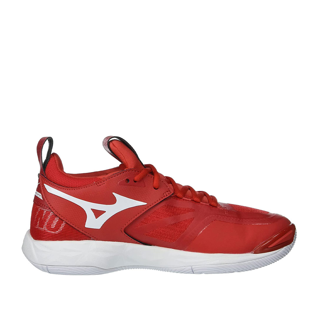 tenis de voleibol mizuno wave momentum 2 rojo