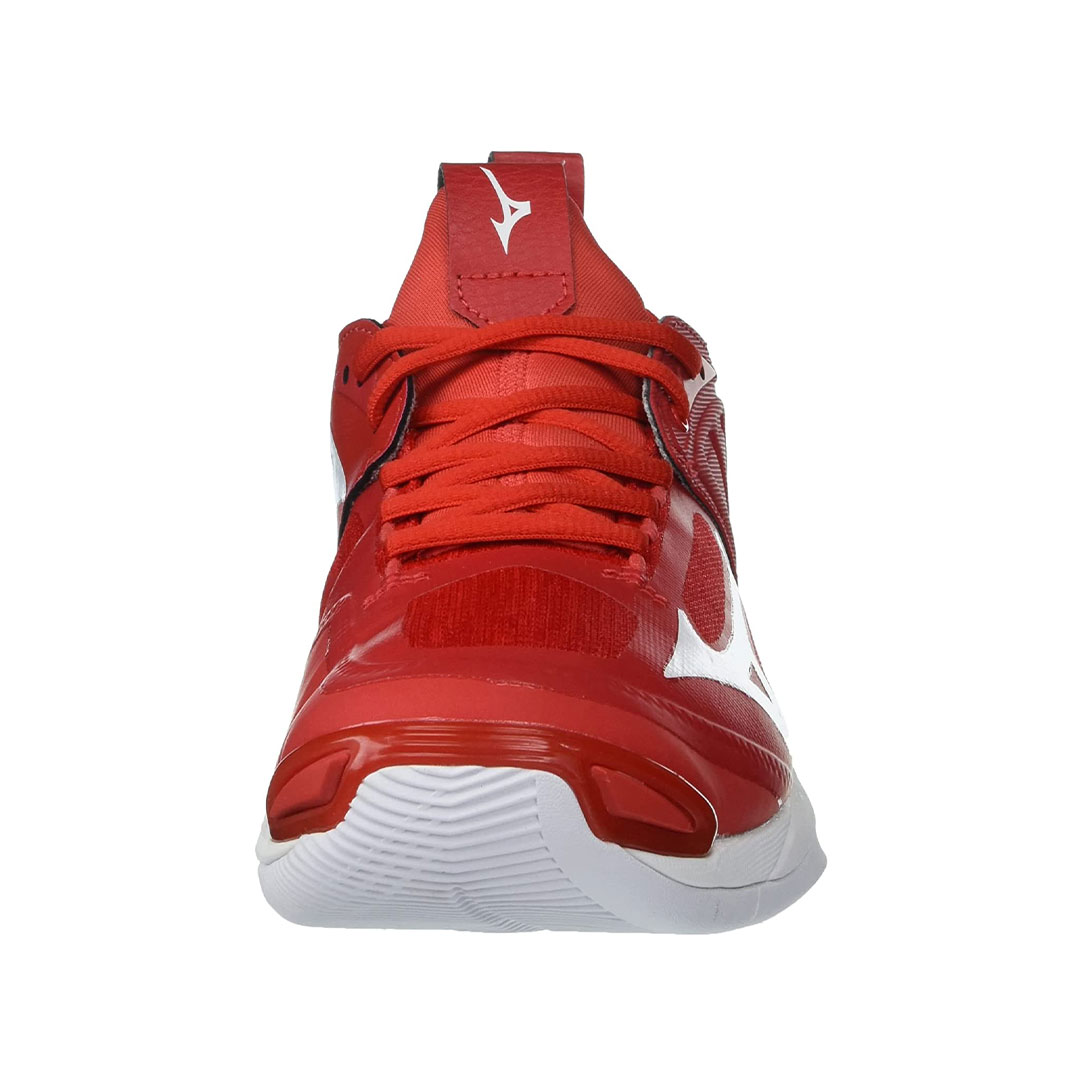 tenis de voleibol mizuno wave momentum 2 rojo