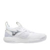 tenis de voleibol mizuno wave momentum 2 blanco plata