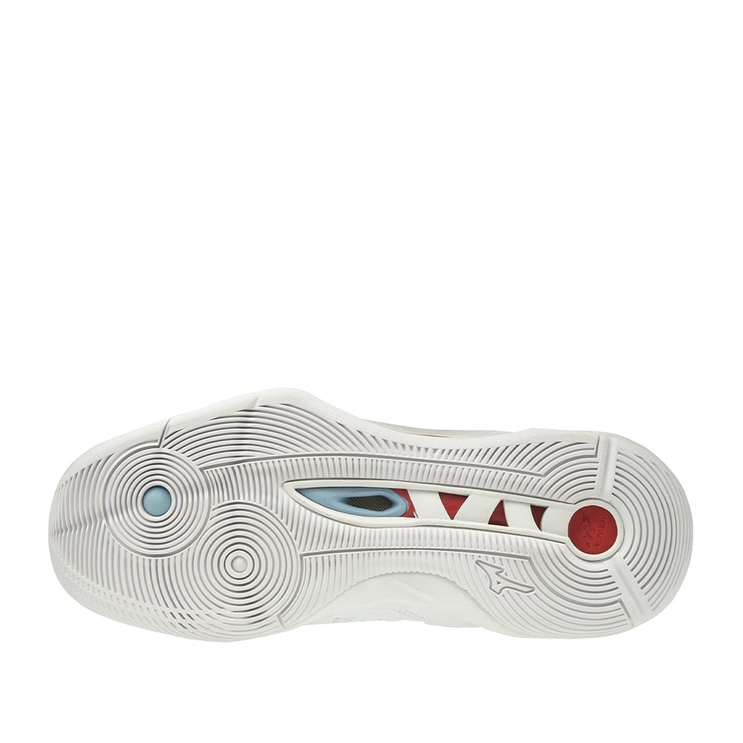 Tenis de voleibol Mizuno Wave Momentum Blanco Rojo