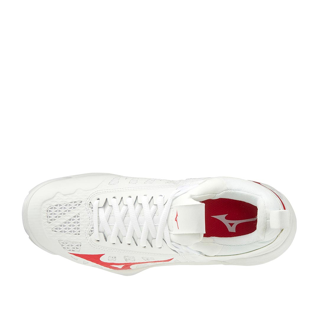 Tenis de voleibol Mizuno Wave Momentum Blanco Rojo