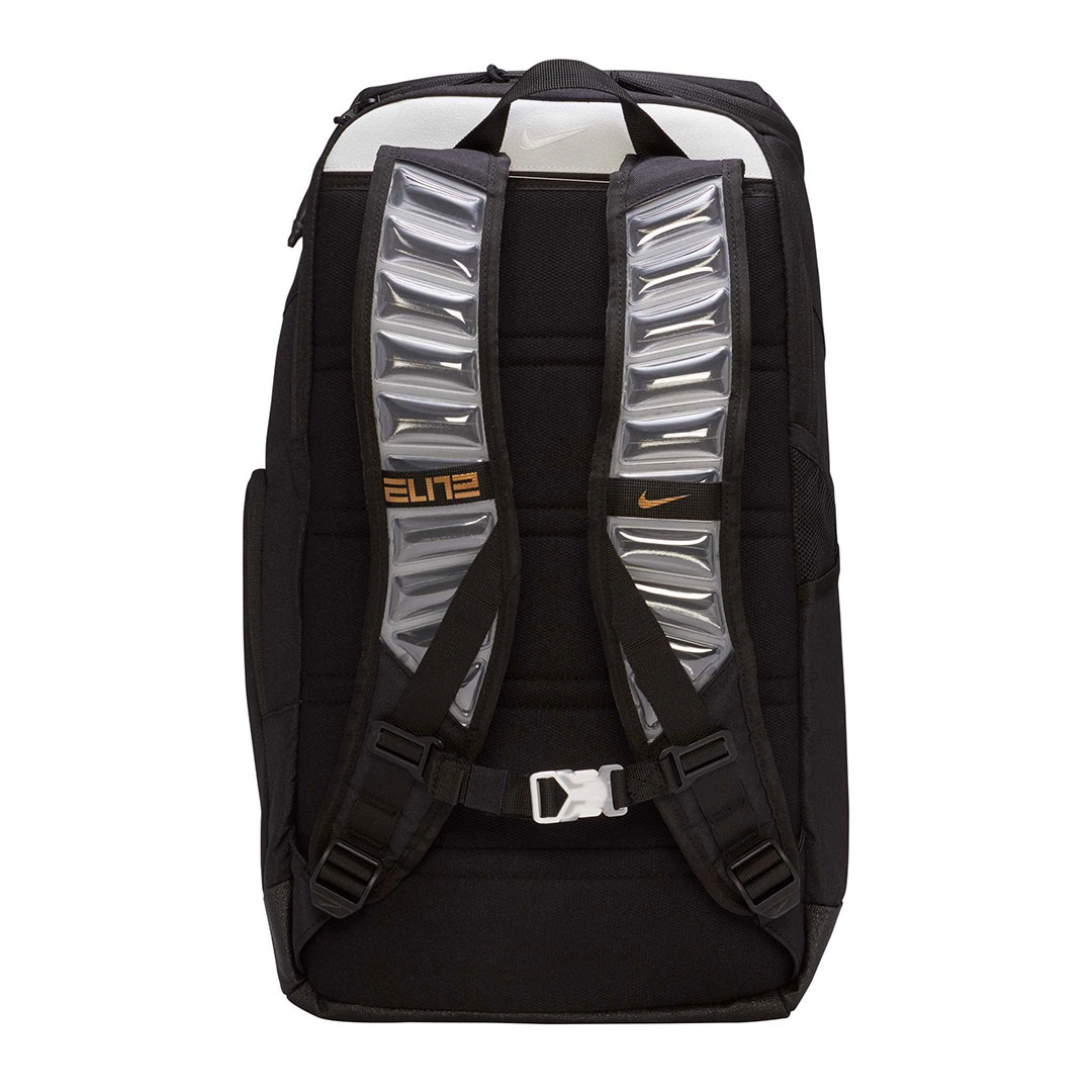 Mochila nike elite pro negra oro