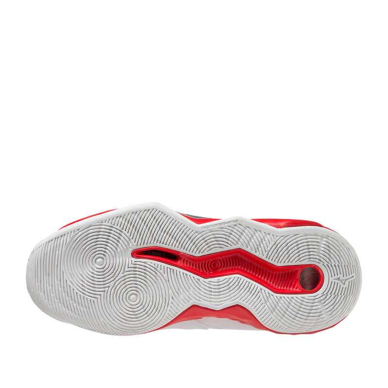 Tenis de Voleibol Mizuno Wave Dimension Blanco Rojo