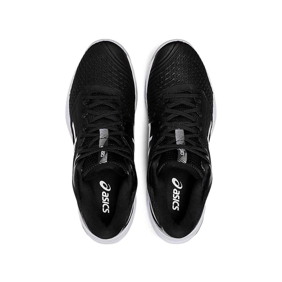 Tenis Asics Netburner Ballistic FF MT 3 Negro Blanco