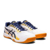 Tenis de Voleibol Asics Upcourt 5 Blanco Azul Amarillo