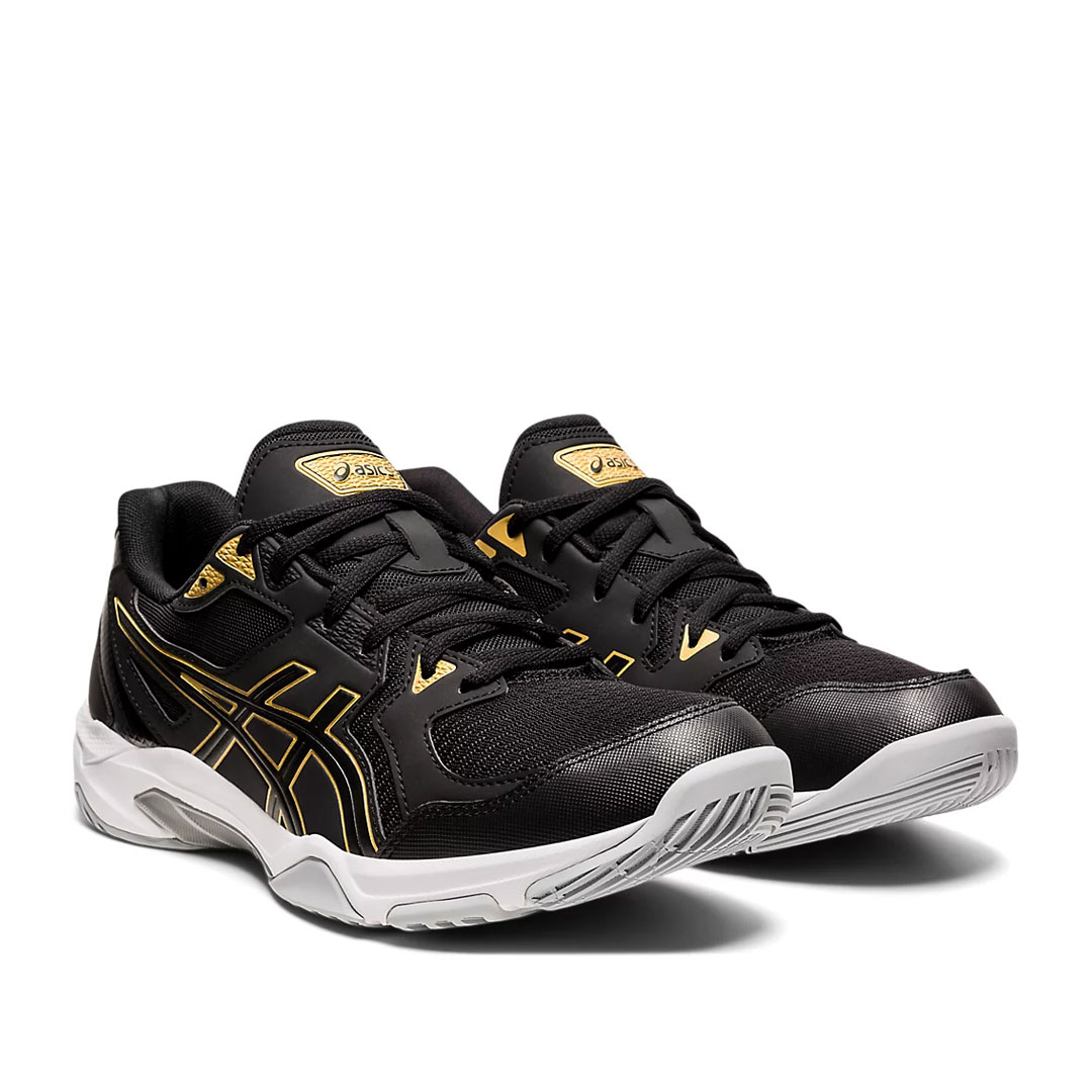 Tenis de Voleibol Asics Gel Rocket 10 Negro Dorado