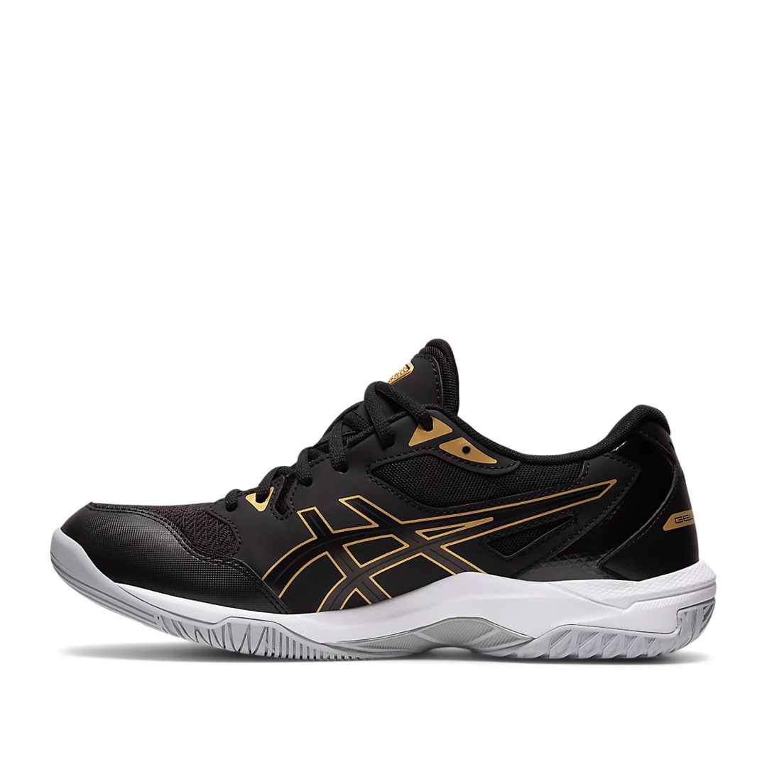 Tenis de Voleibol Asics Gel Rocket 10 Negro Dorado