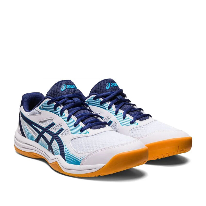 Tenis de Voleibol Asics Upcourt 5 Blanco Azul