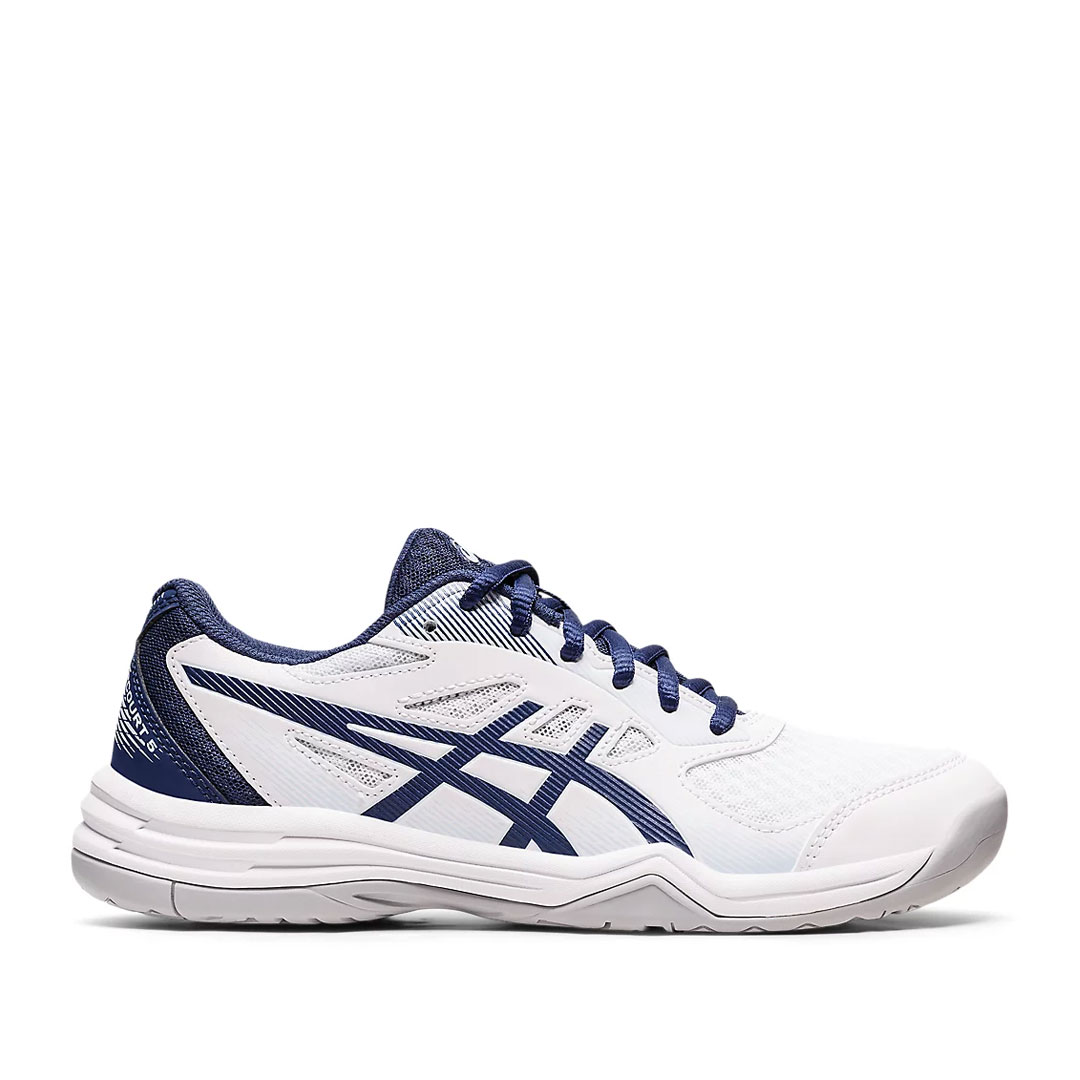 Tenis de Voleibol Asics Upcourt 5 Blanco Océano profundo