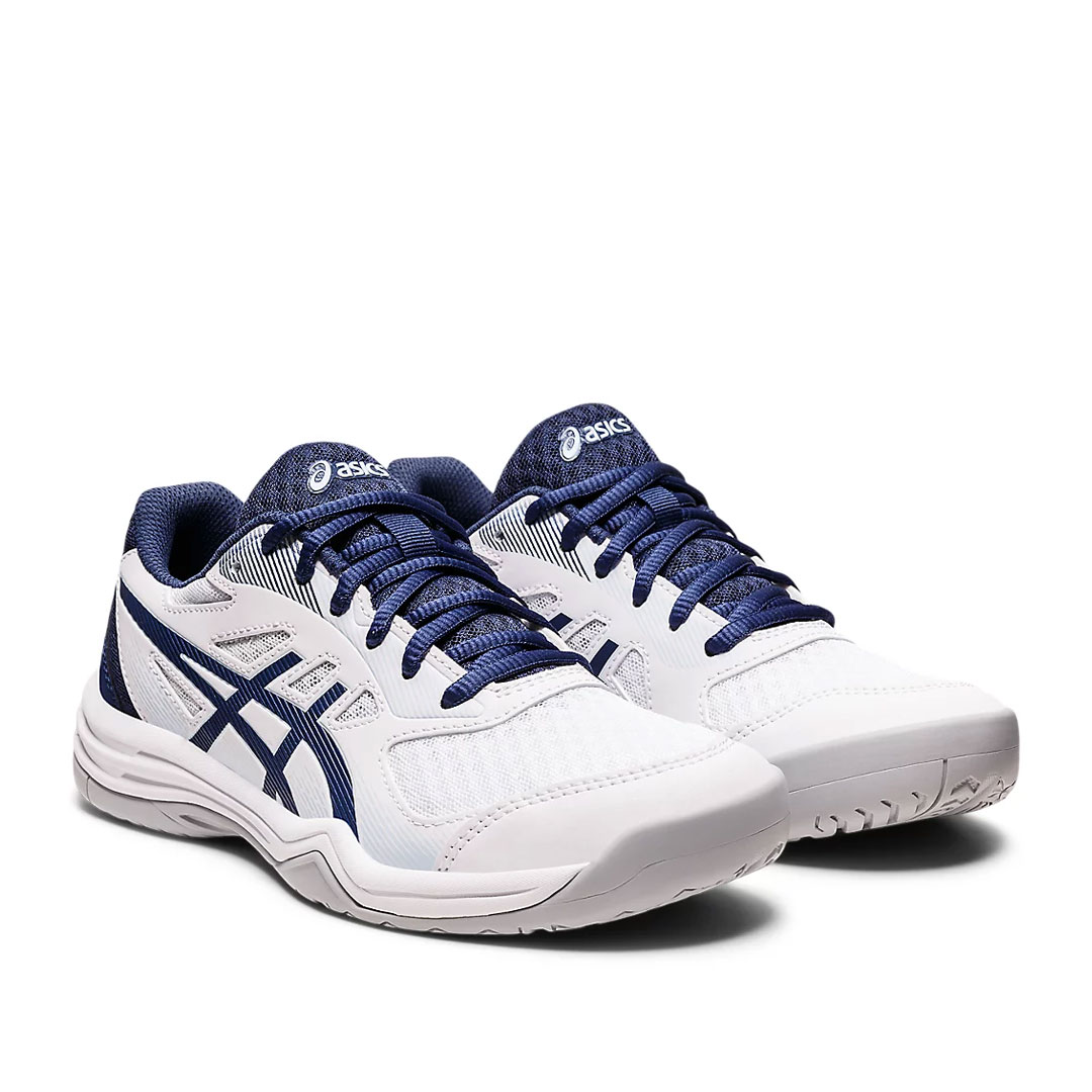 Tenis de Voleibol Asics Upcourt 5 Blanco Océano profundo