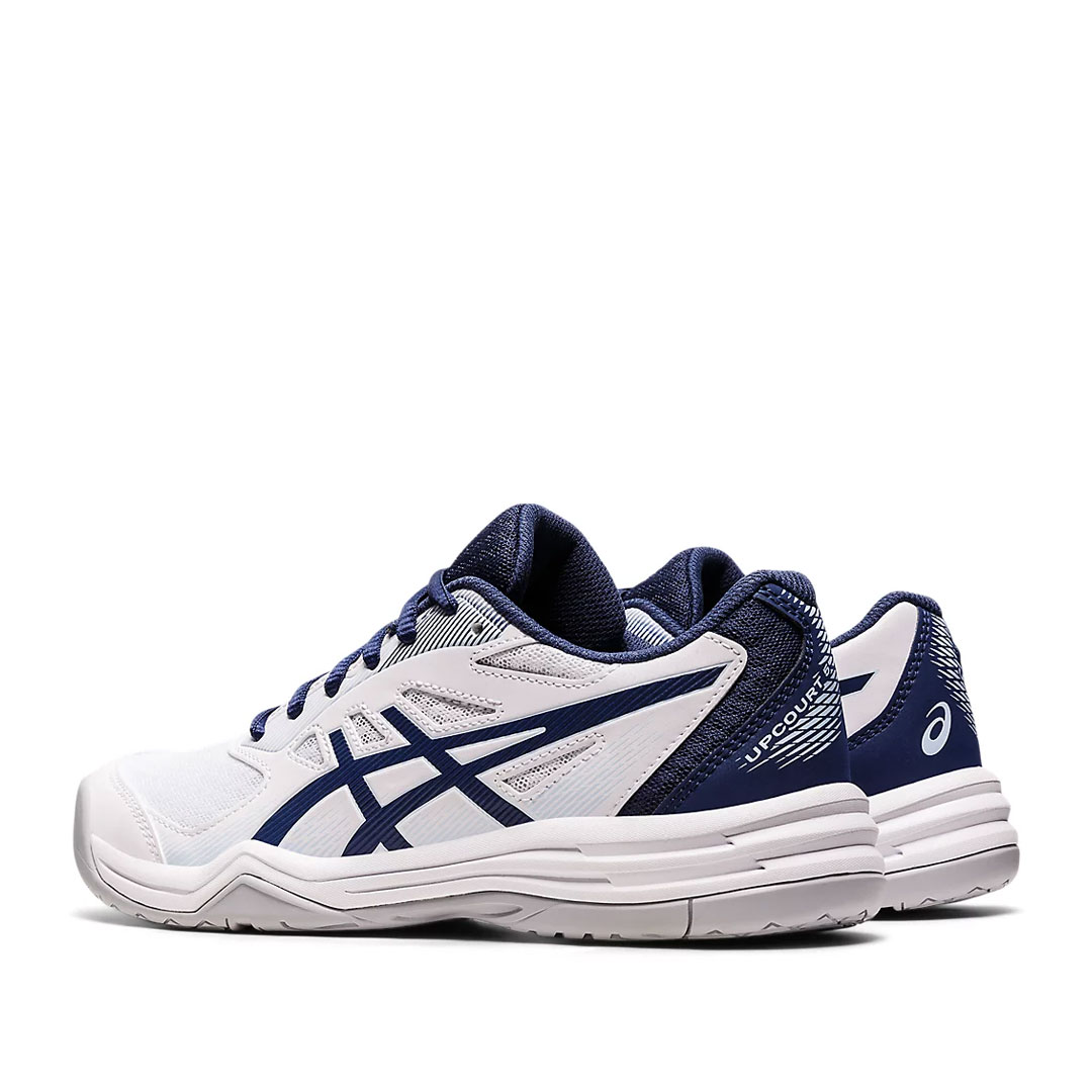 Tenis de Voleibol Asics Upcourt 5 Blanco Océano profundo