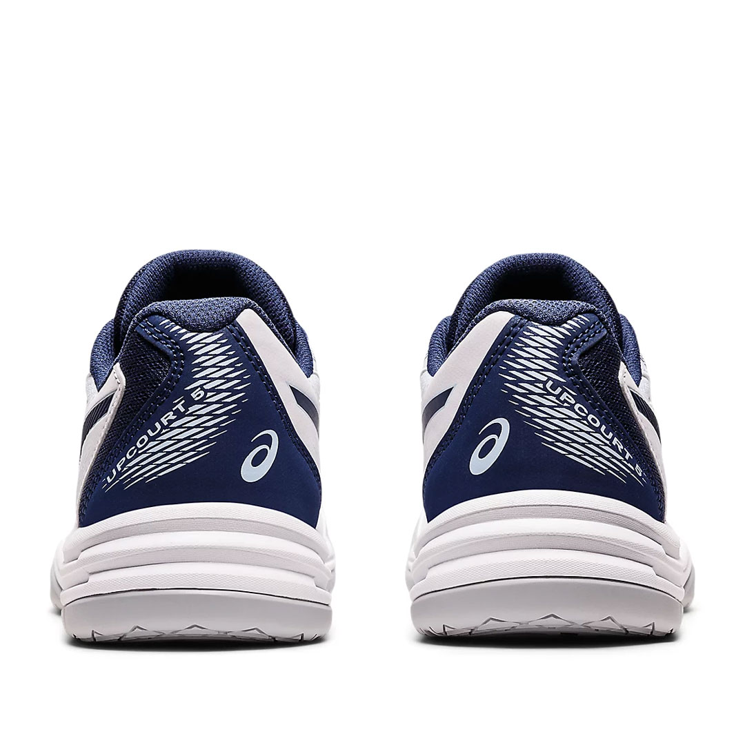 Tenis de Voleibol Asics Upcourt 5 Blanco Océano profundo