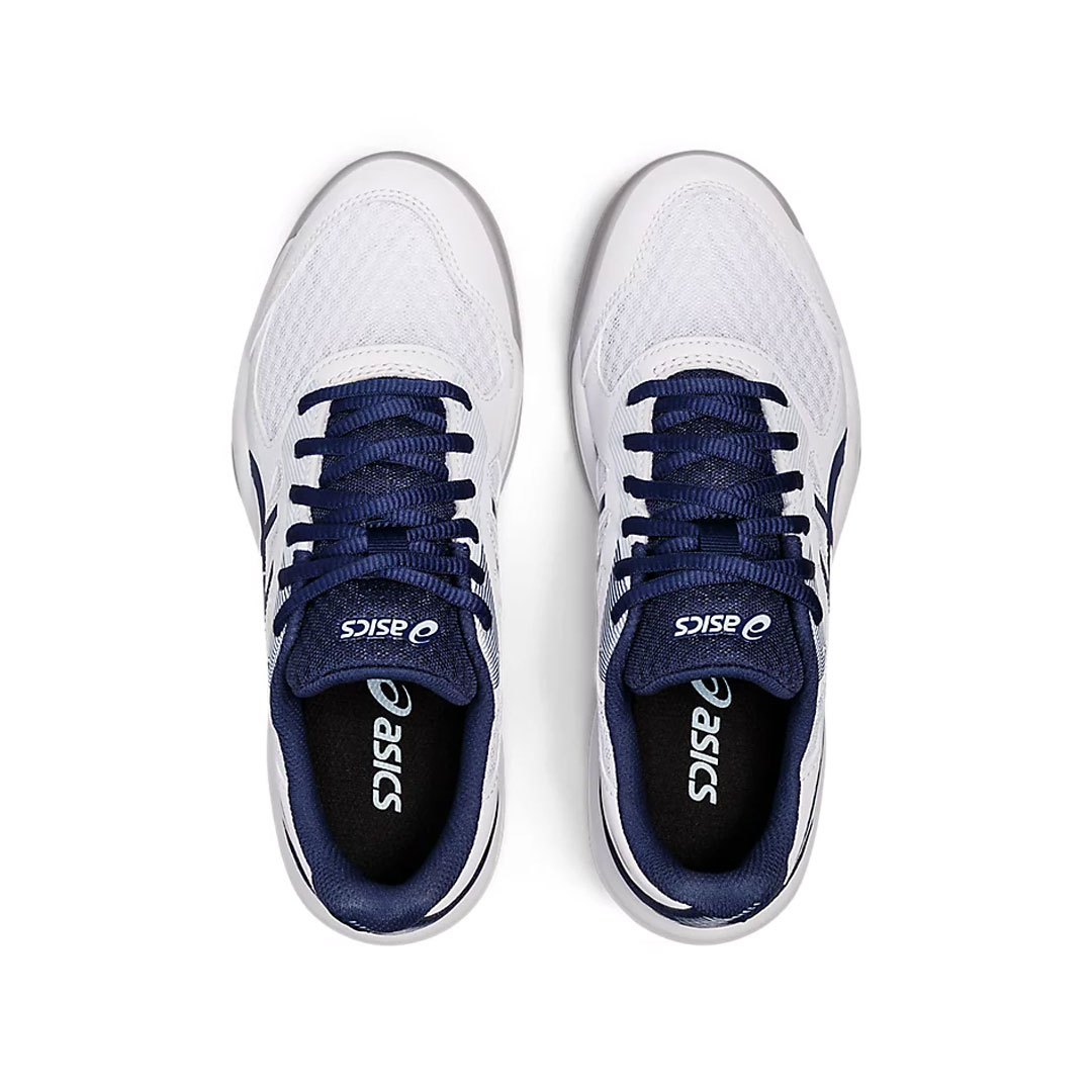 Tenis de Voleibol Asics Upcourt 5 Blanco Océano profundo