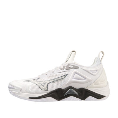 Tenis Mizuno Wave Momentum 3 Blanco Negro