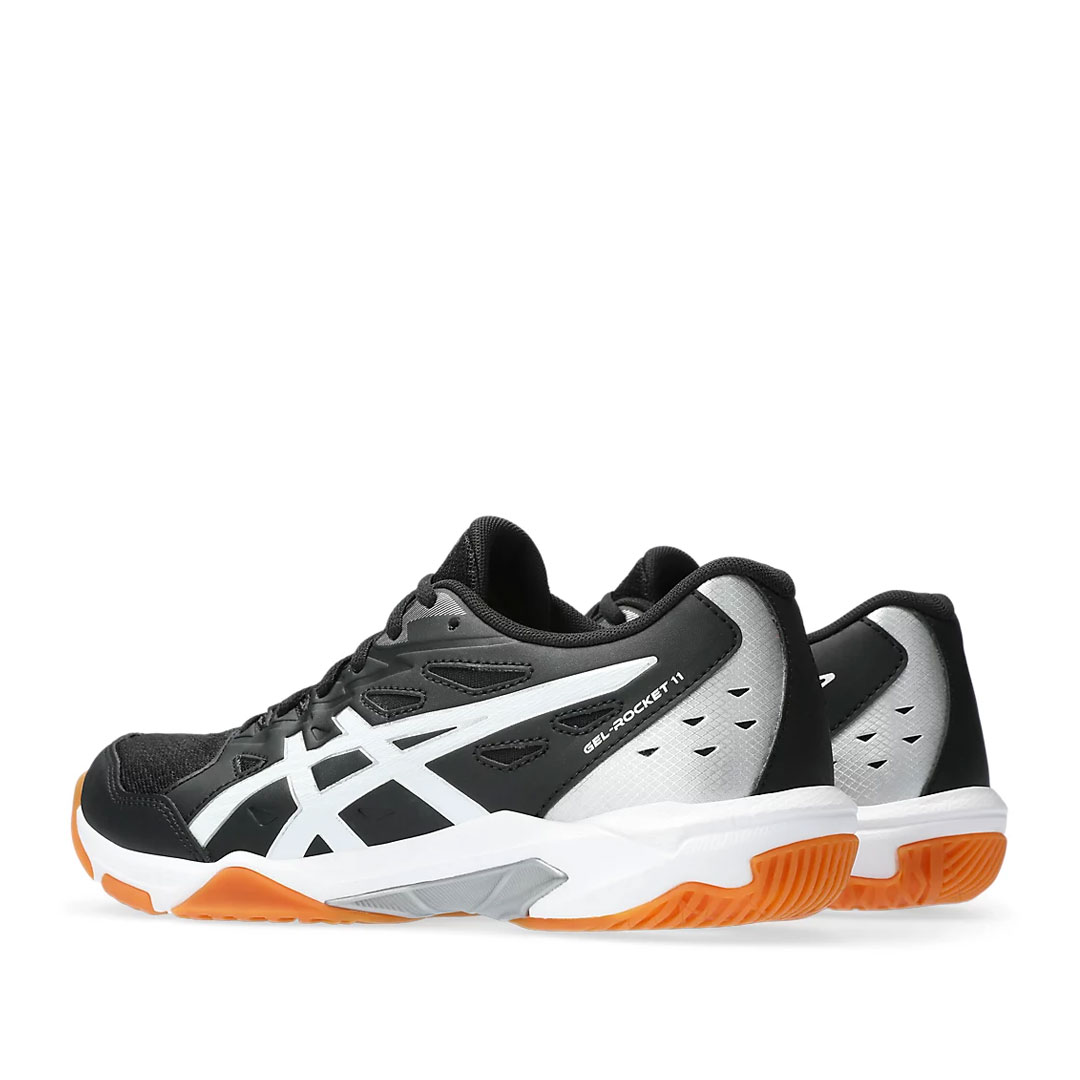 Tenis Asics Gel Rocket 11 Negro Plata