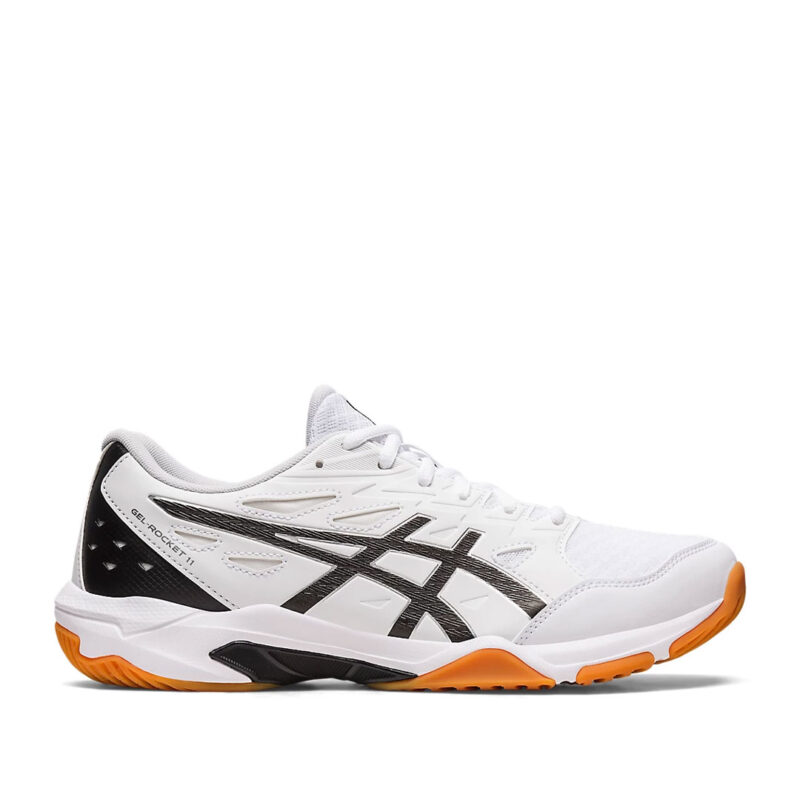 Tenis Asics Gel Rocket 11 Blanco Negro