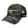 Gorra Trucker Mizuno Diamond Camuflaje Negro