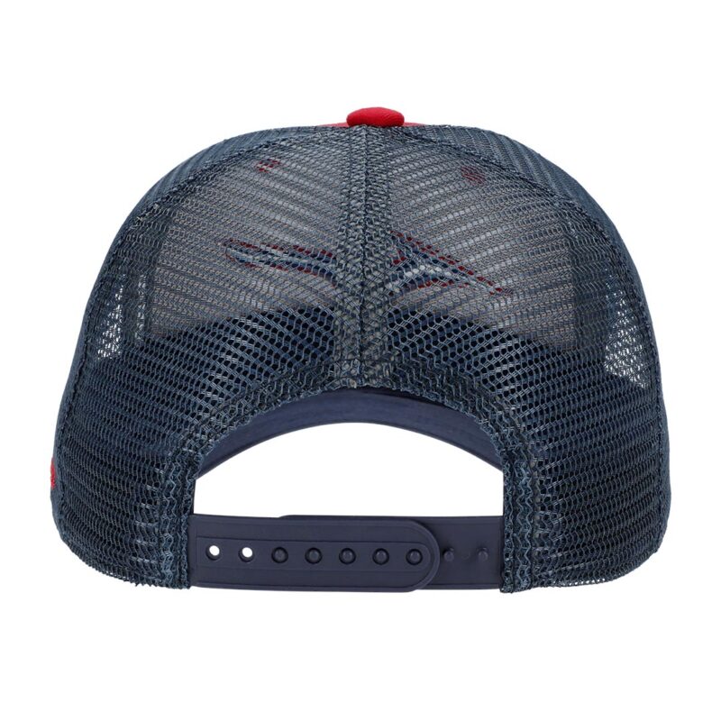 Gorra Trucker Mizuno Diamond Rojo Azul Marino