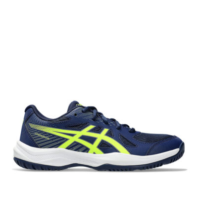 Tenis Asics Upcourt 6 para Niños Azul Amarillo