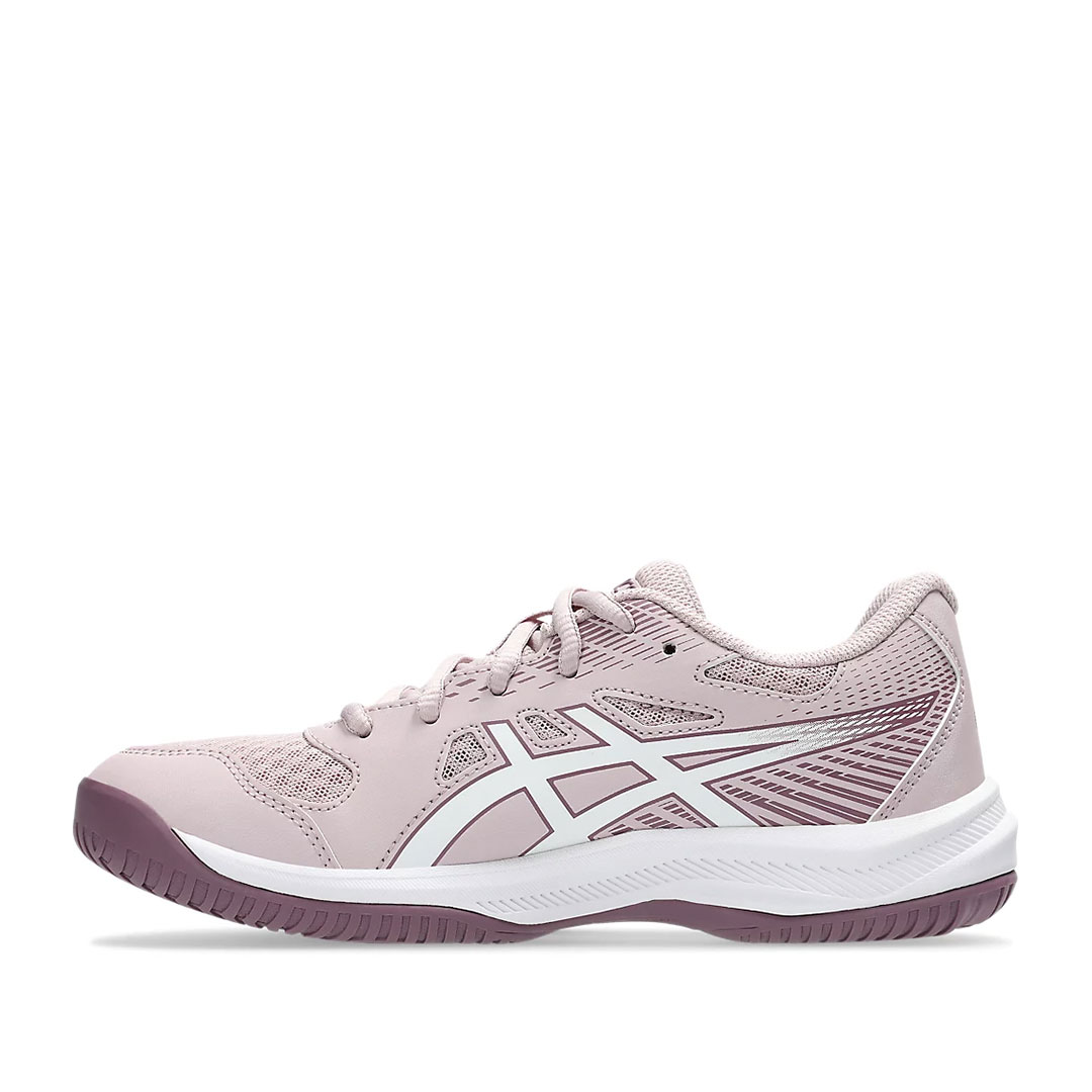 Tenis Asics Upcourt 6 para Niños Rosa Blanco