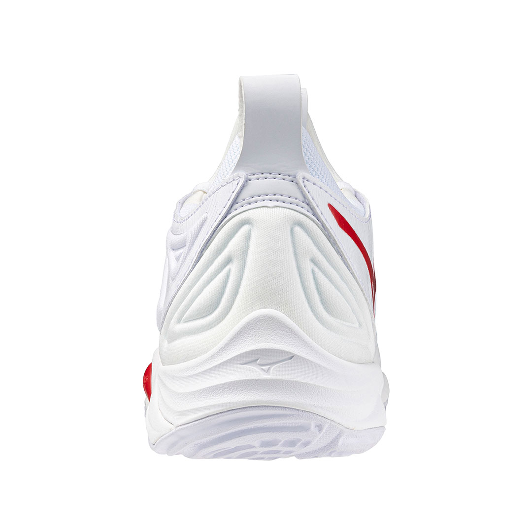 Tenis Mizuno Wave Momentum 3 Blanco Rojo