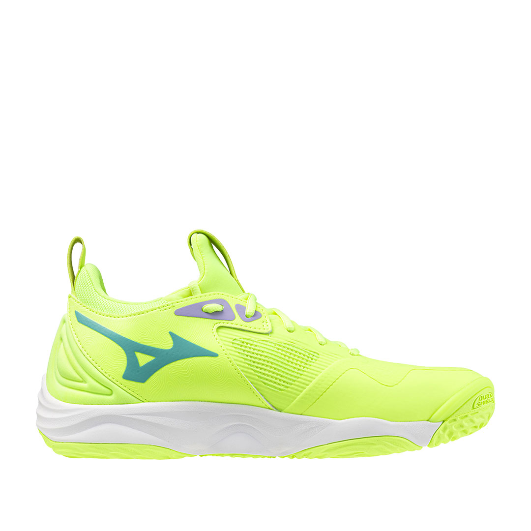 Tenis Mizuno Wave Momentum 3 Lima Neón