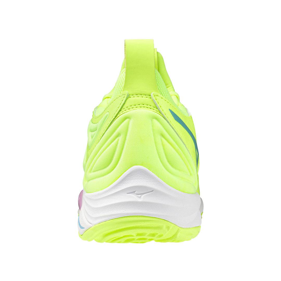 Tenis Mizuno Wave Momentum 3 Lima Neón