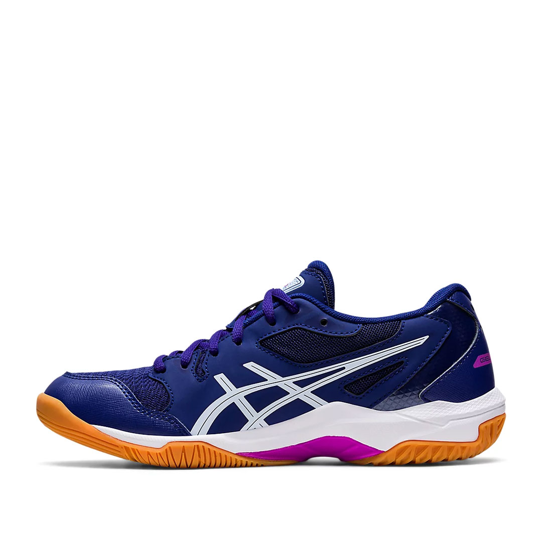 Tenis Asics Gel Rocket 10 Azul Púrpura