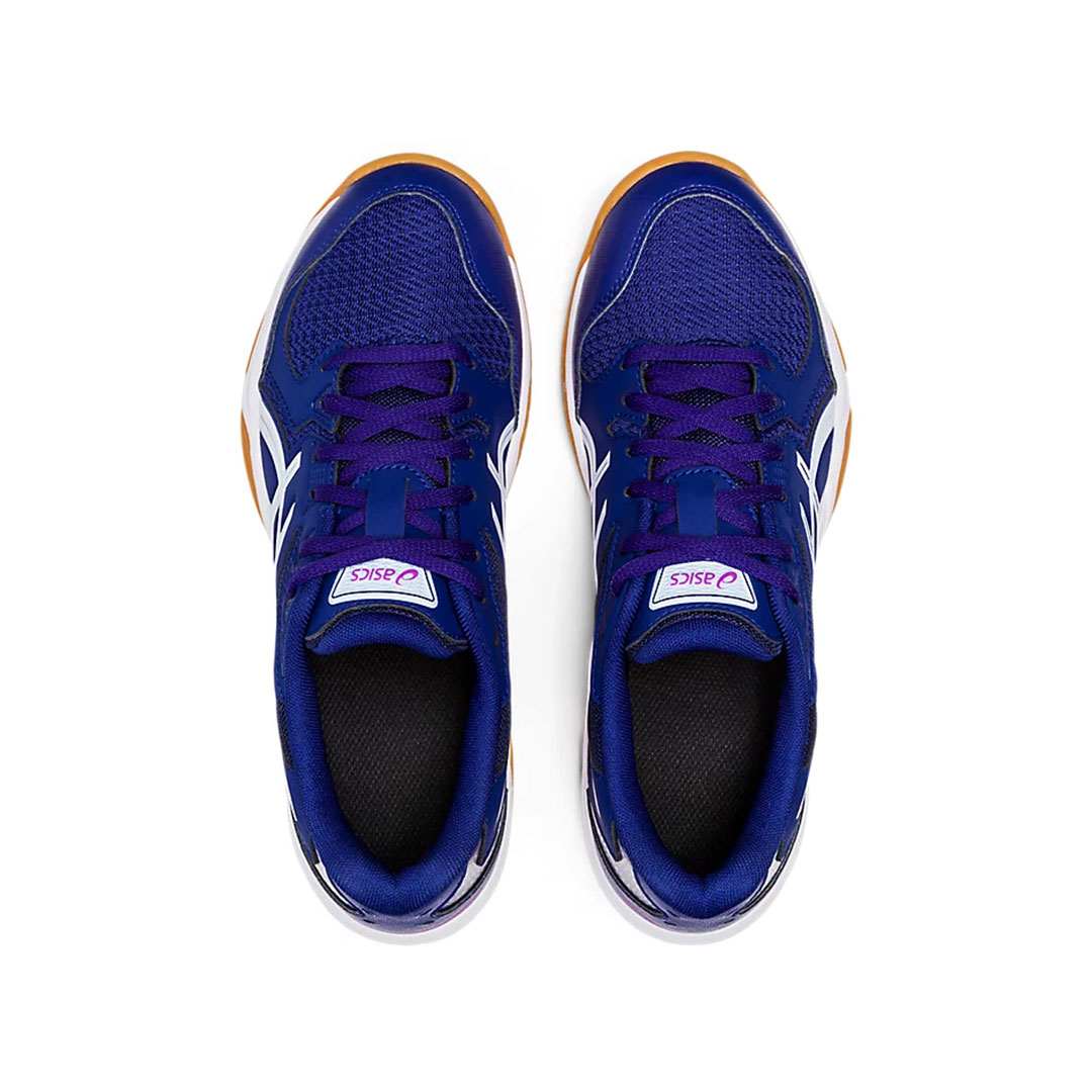 Tenis Asics Gel Rocket 10 Azul Púrpura