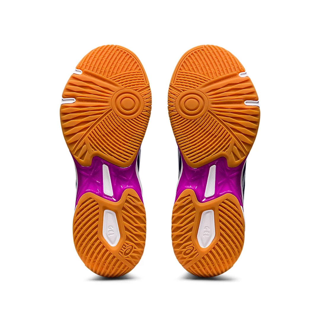 Tenis Asics Gel Rocket 10 Azul Púrpura