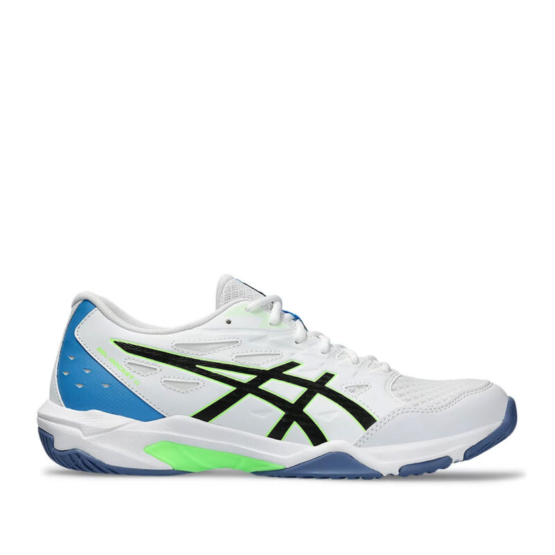 Tenis Asics Gel Rocket 11 Blanco Lima Explosiva