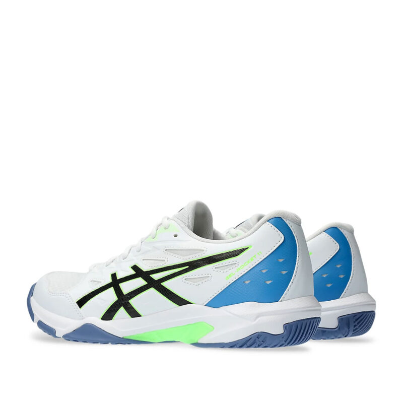 Tenis Asics Gel Rocket 11 Blanco Lima Explosiva