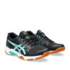 Tenis Asics Gel Rocket 11 Negro Menta