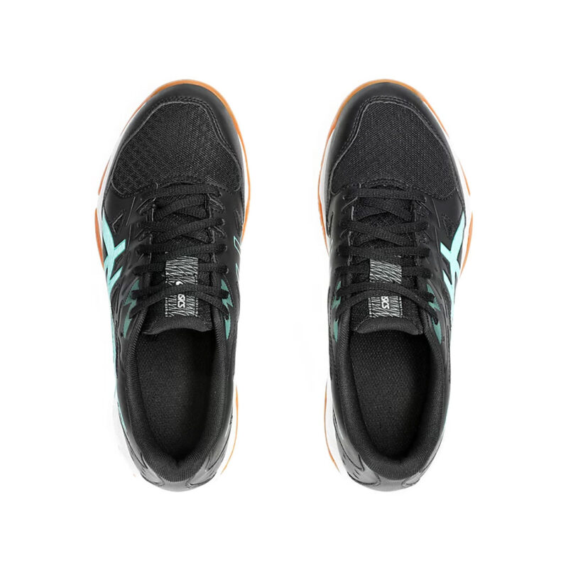 Tenis Asics Gel Rocket 11 Negro Menta