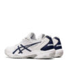 Tenis Asics Gel Rocket 10 Blanco Azul Marino