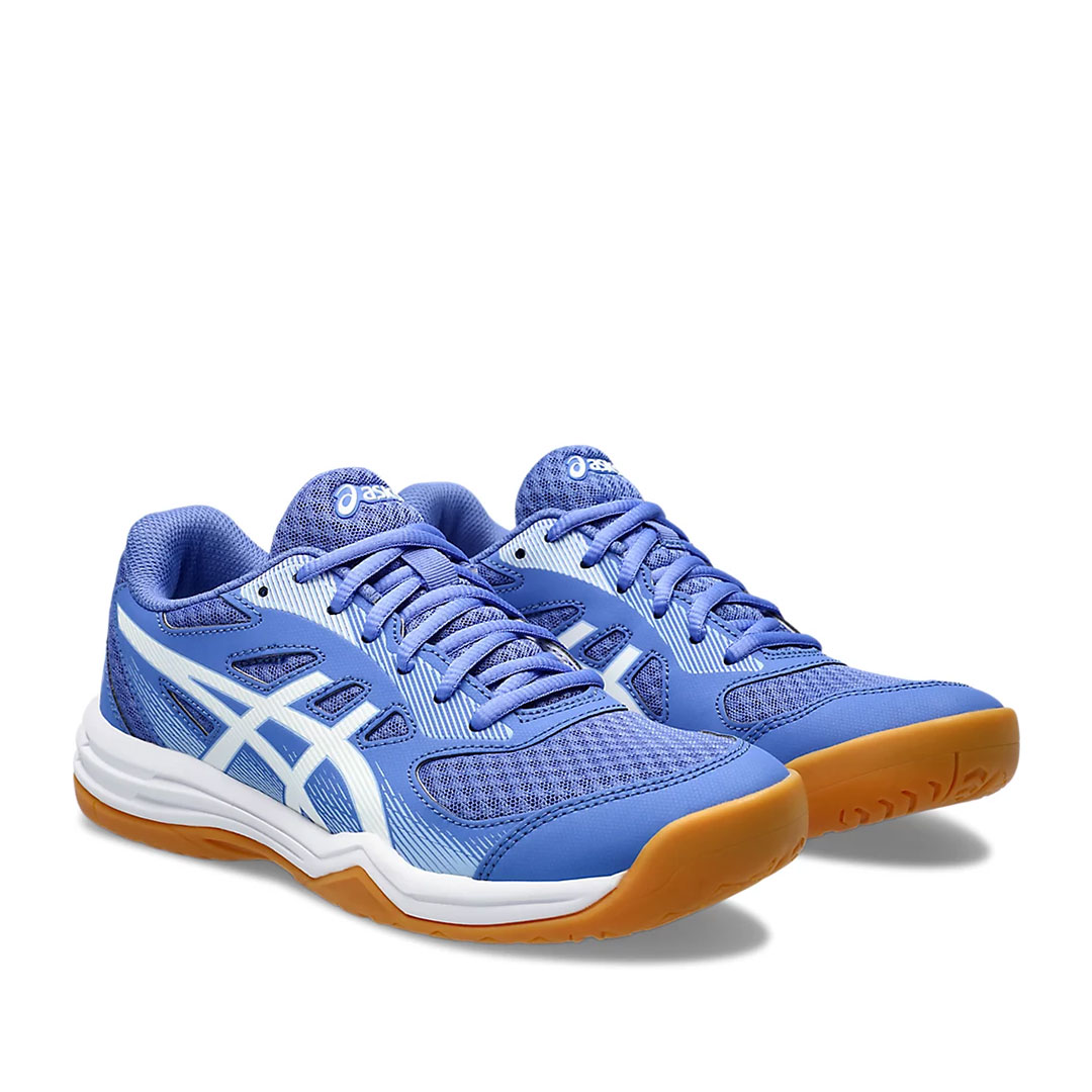 Tenis de Voleibol Asics Upcourt 5 Zafiro Blanco