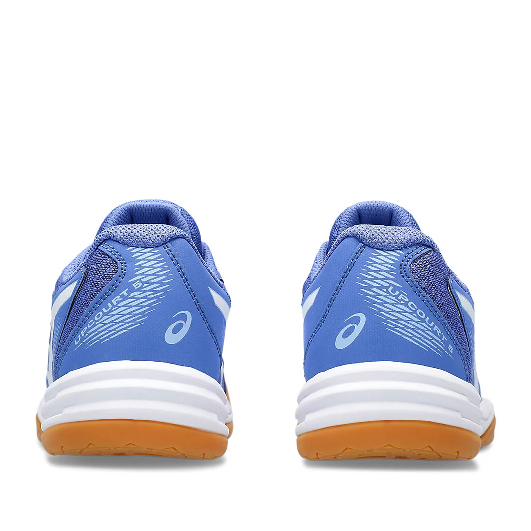 Tenis de Voleibol Asics Upcourt 5 Zafiro Blanco