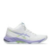 Tenis Asics Netburner Ballistic FF MT 3 Blanco Lila