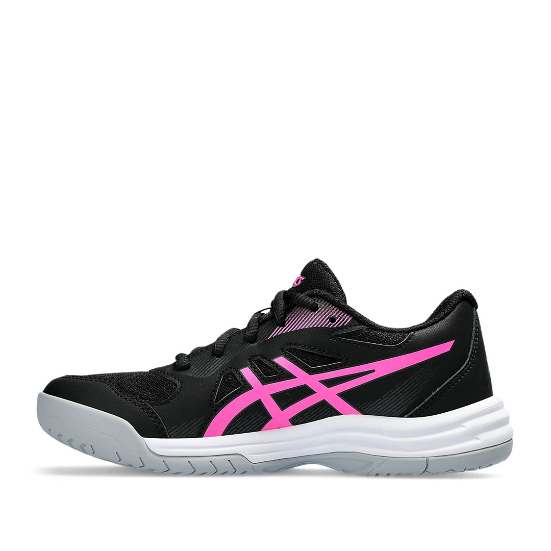 Tenis de Voleibol Asics Upcourt 5 Negro Rosa