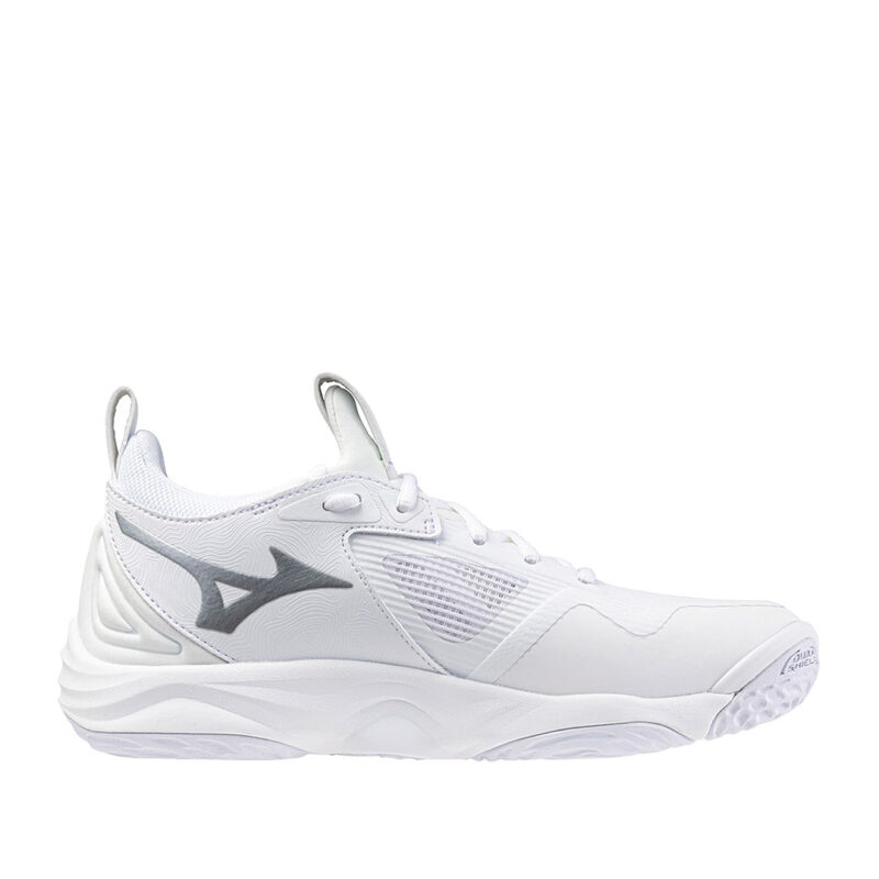 Tenis Mizuno Wave Momentum 3 Blanco Plata