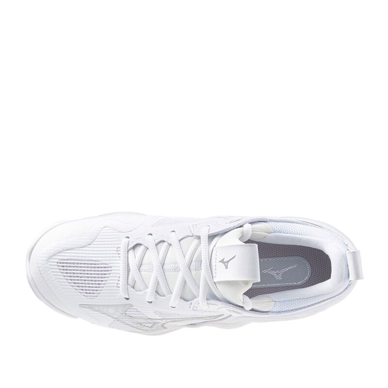 Tenis Mizuno Wave Momentum 3 Blanco Plata