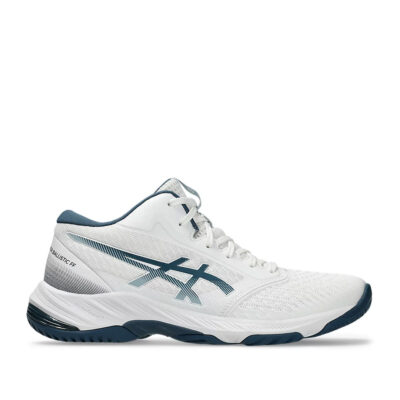 Tenis Asics Netburner Ballistic FF MT 3 Blanco Índigo