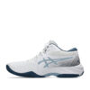 Tenis Asics Netburner Ballistic FF MT 3 Blanco Índigo