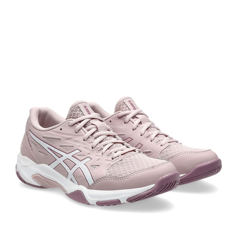 Tenis Asics Gel Rocket 11 Rosa Blanco