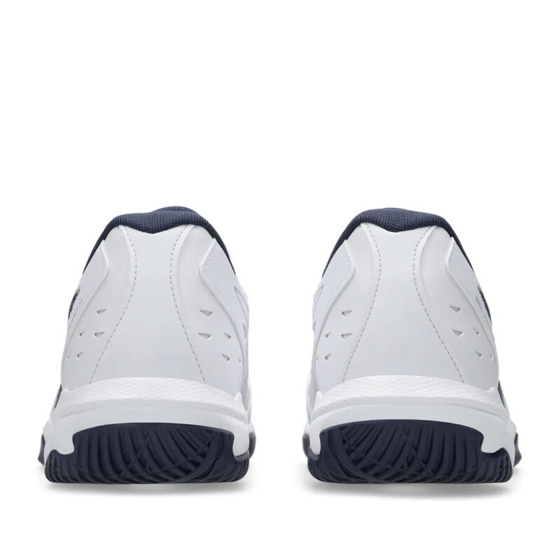 Tenis Asics Gel Rocket 11 Blanco Índigo Naranja