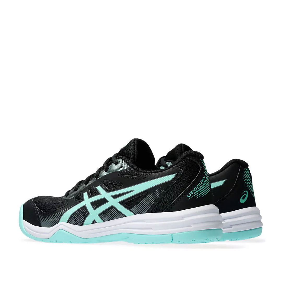 Tenis de Voleibol Asics Upcourt 5 Negro Menta